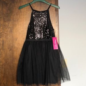 Black party dress